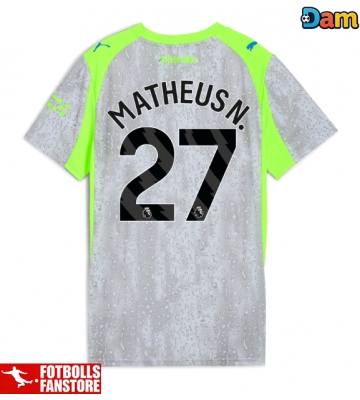 Manchester City Matheus Nunes #27 Tredje Tröja Dam 2025-26 Kortärmad